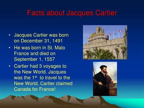 jacques cartier interesting facts